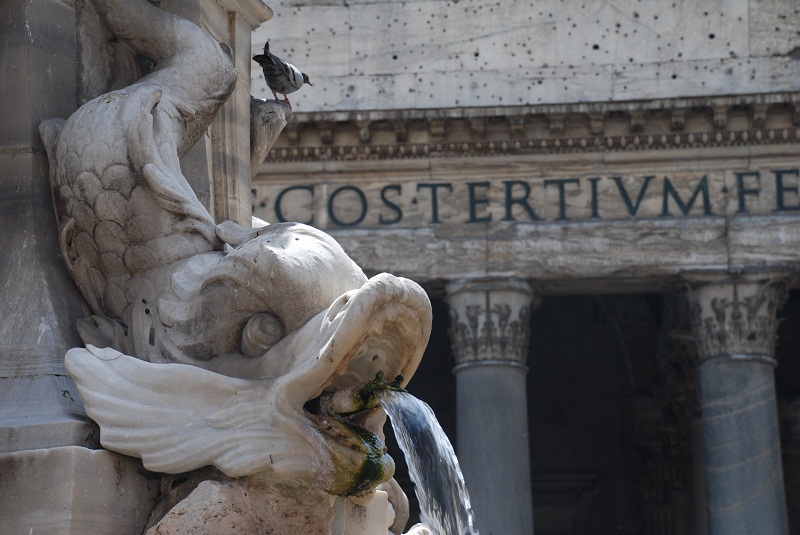 Place du Panthéon à Rome © Muse Baroque, 2014