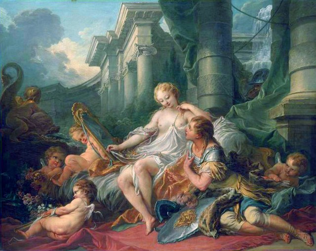François Boucher : Renaud & Armide. Musée du Louvre, Paris. D.R.