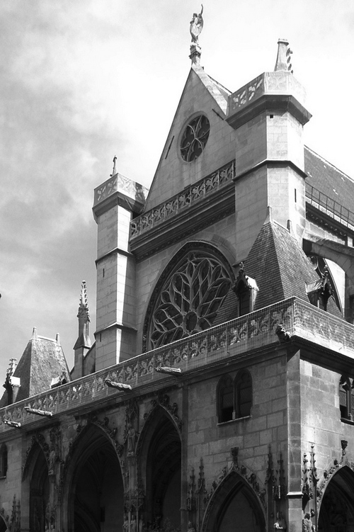 Façade Ouest de Saint-Germain l'Auxerrois © Wikimedia Commons