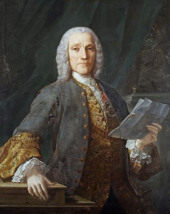 Portrait de Domenico Scarlatti par Domingo Antonio Velasco vers 1738 - D.R.