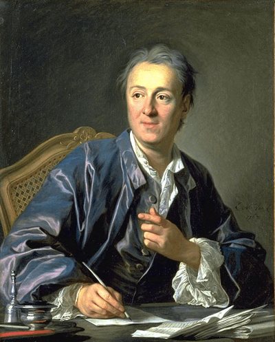 Louis-Michel Van Loo : Portrait de Denis Diderot, 1767. Musée du Louvre, Paris. - D.R