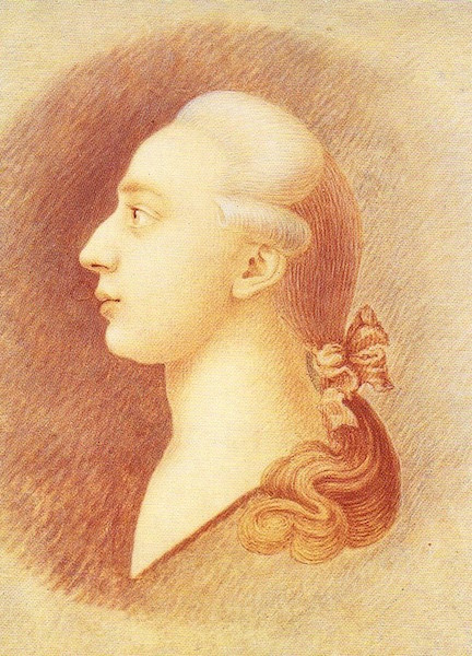 Portrait de Casanova jeune